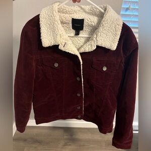 Forever 21 Jacket size L MAROON